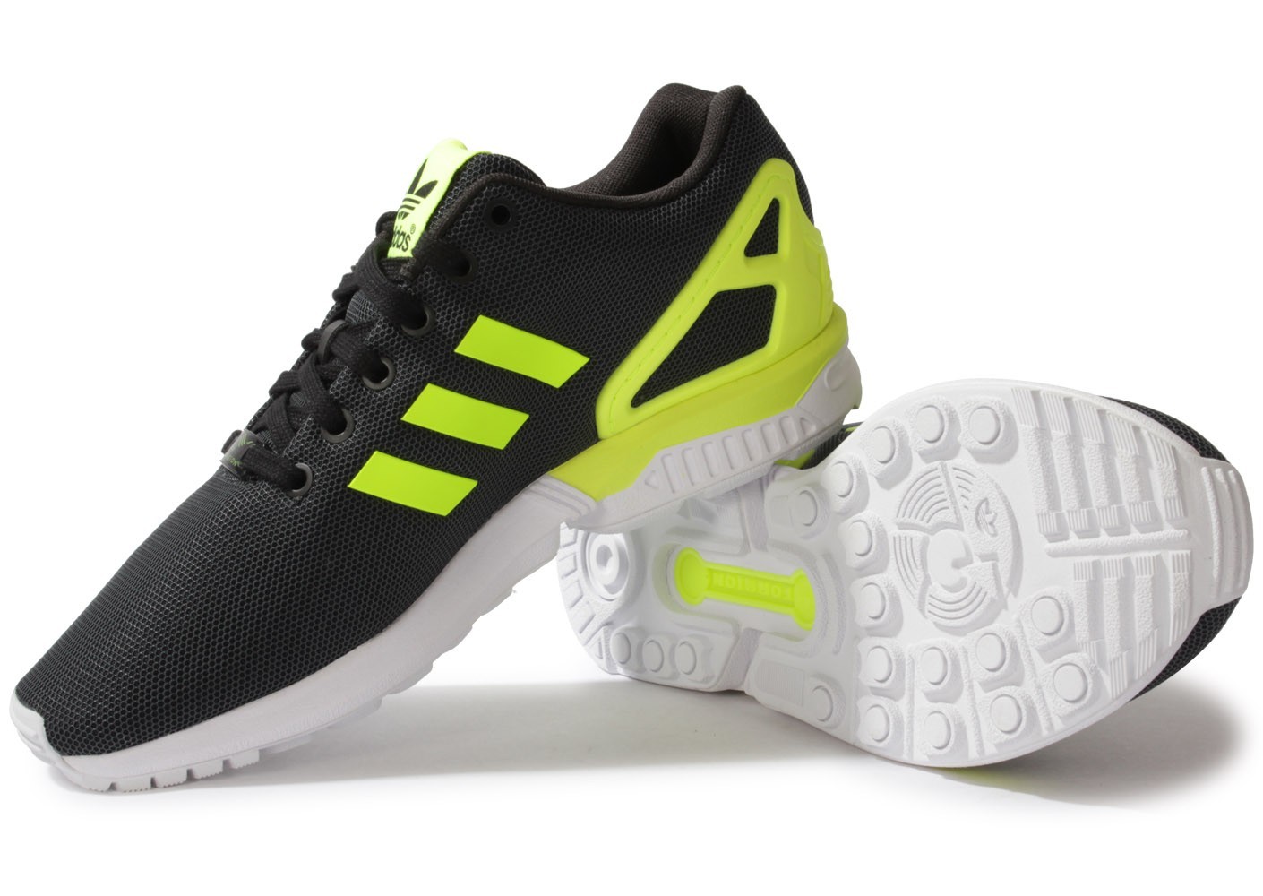 adidas zx flux jaune fluo pas cher